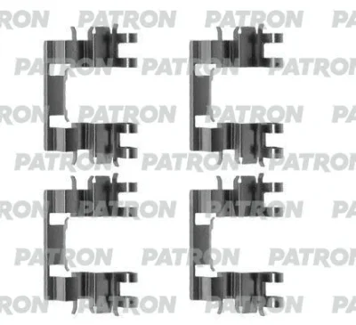 Комплектующие, колодки дискового тормоза PATRON PSRK1158
