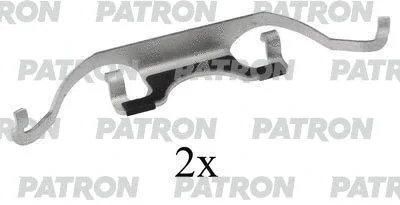 PSRK1163 PATRON Комплектующие, колодки дискового тормоза