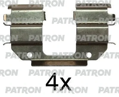 Комплектующие, колодки дискового тормоза PATRON PSRK1168
