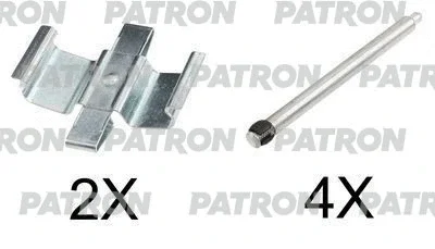 PSRK1185 PATRON Комплектующие, колодки дискового тормоза