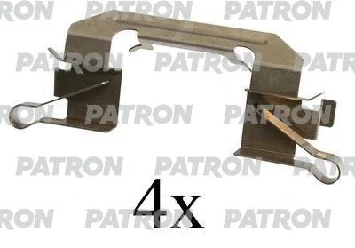 Комплектующие, колодки дискового тормоза PATRON PSRK1193
