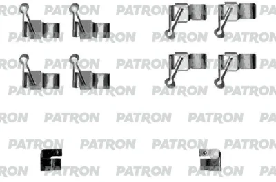 Комплектующие, колодки дискового тормоза PATRON PSRK1197