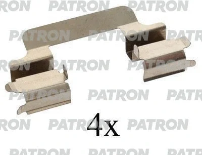 Комплектующие, колодки дискового тормоза PATRON PSRK1200