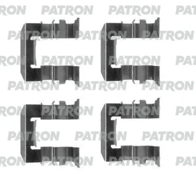Комплектующие, колодки дискового тормоза PATRON PSRK1205