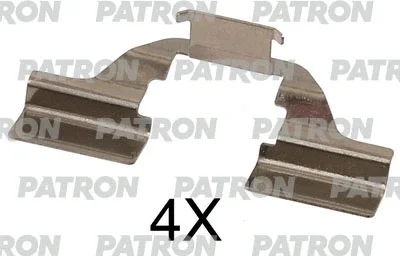 Комплектующие, колодки дискового тормоза PATRON PSRK1209