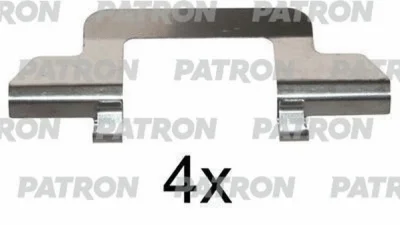 Комплектующие, колодки дискового тормоза PATRON PSRK1210
