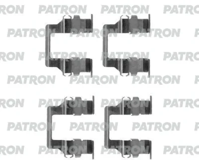 PSRK1211 PATRON Комплектующие, колодки дискового тормоза