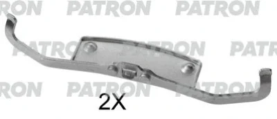 Комплектующие, колодки дискового тормоза PATRON PSRK1214
