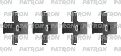 PSRK1216 PATRON Комплектующие, колодки дискового тормоза