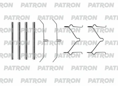 PSRK1218 PATRON Комплектующие, колодки дискового тормоза