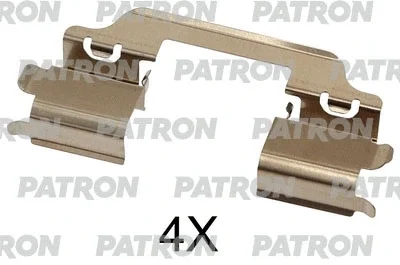PSRK1226 PATRON Комплектующие, колодки дискового тормоза