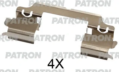 PSRK1247 PATRON Комплектующие, колодки дискового тормоза