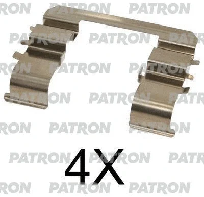 Комплектующие, колодки дискового тормоза PATRON PSRK1248