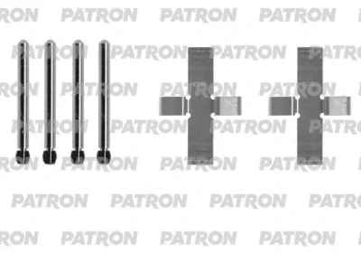Комплектующие, колодки дискового тормоза PATRON PSRK1267