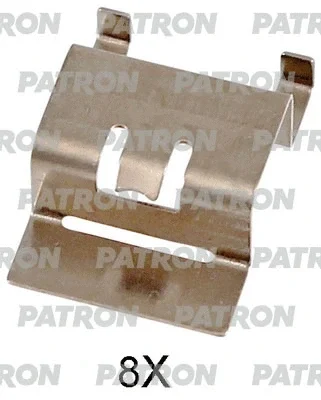 Комплектующие, колодки дискового тормоза PATRON PSRK1269