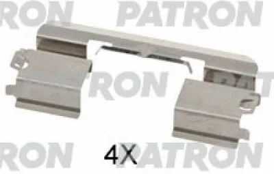 Комплектующие, колодки дискового тормоза PATRON PSRK1272