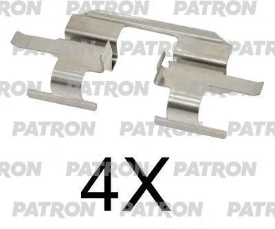 PSRK1273 PATRON Комплектующие, колодки дискового тормоза