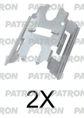 PSRK1277 PATRON Комплектующие, колодки дискового тормоза