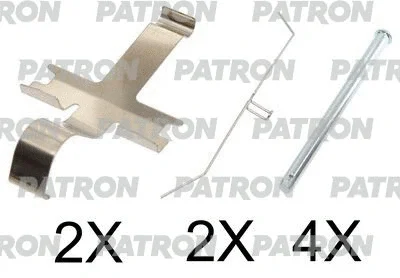 Комплектующие, колодки дискового тормоза PATRON PSRK1278