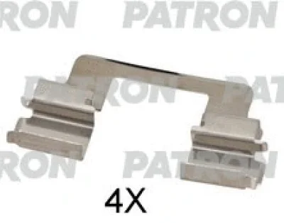Комплектующие, колодки дискового тормоза PATRON PSRK1287