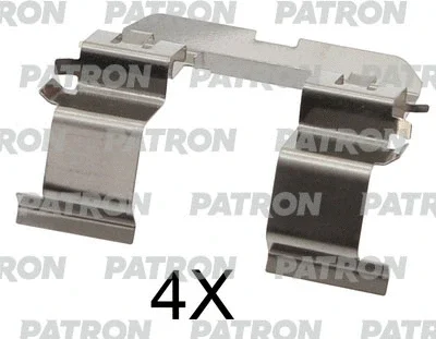 PSRK1292 PATRON Комплектующие, колодки дискового тормоза