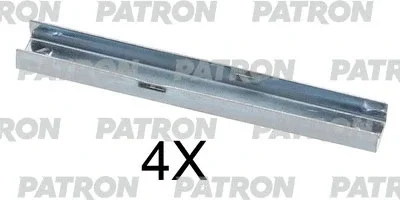 Комплектующие, колодки дискового тормоза PATRON PSRK1307