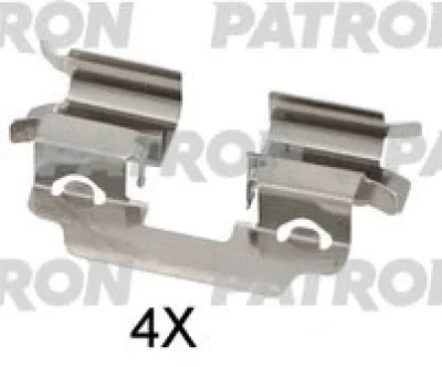 Комплектующие, колодки дискового тормоза PATRON PSRK1308