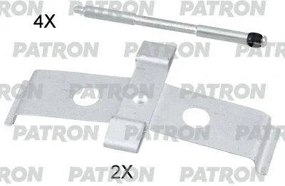 Комплектующие, колодки дискового тормоза PATRON PSRK1310