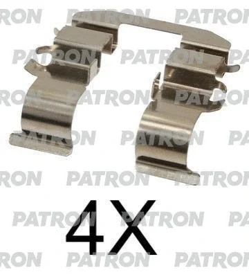 PSRK1313 PATRON Комплектующие, колодки дискового тормоза
