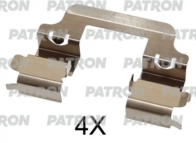 PSRK1321 PATRON Комплектующие, колодки дискового тормоза