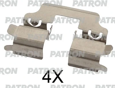 PSRK1334 PATRON Комплектующие, колодки дискового тормоза