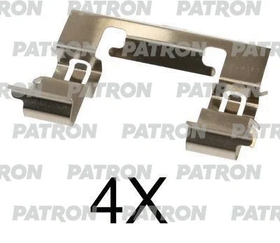 Комплектующие, колодки дискового тормоза PATRON PSRK1342