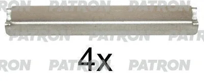 Комплектующие, колодки дискового тормоза PATRON PSRK1347