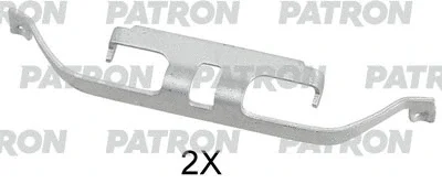 Комплектующие, колодки дискового тормоза PATRON PSRK1352