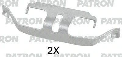 Комплектующие, колодки дискового тормоза PATRON PSRK1355