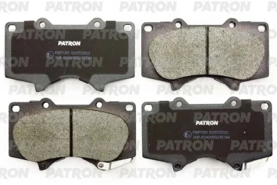 PBP1351 PATRON Комплект тормозных колодок, дисковый тормоз