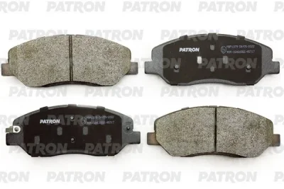 Комплект тормозных колодок, дисковый тормоз PATRON PBP1379