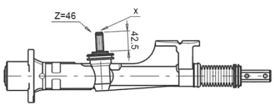 Рулевой механизм STELLOX 00-35007-SX