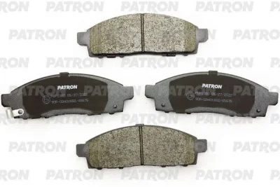 PBP1380 PATRON Комплект тормозных колодок, дисковый тормоз