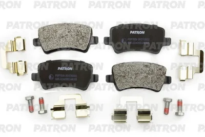 Комплект тормозных колодок, дисковый тормоз PATRON PBP1509