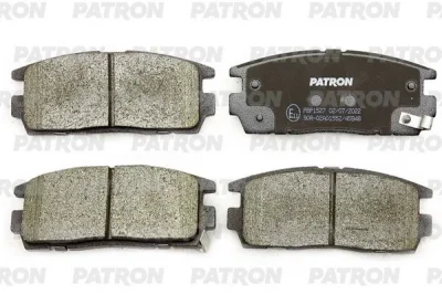 Комплект тормозных колодок, дисковый тормоз PATRON PBP1527