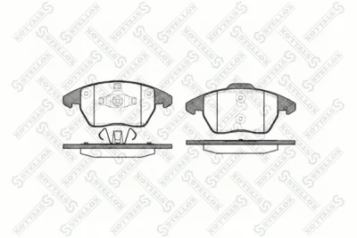 Комплект тормозных колодок, дисковый тормоз STELLOX 1041 010-SX
