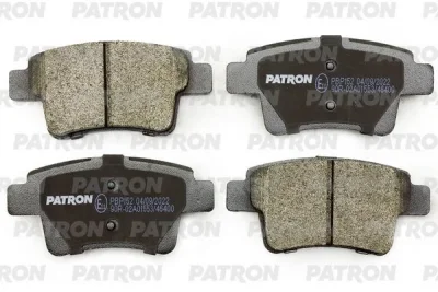 PBP152 PATRON Комплект тормозных колодок, дисковый тормоз