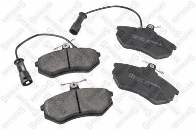 Комплект тормозных колодок, дисковый тормоз STELLOX 145 012-SX