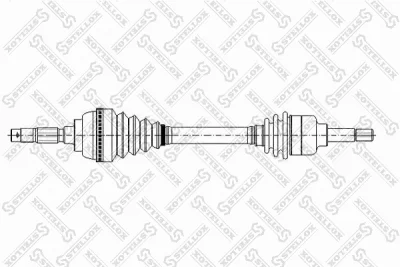 Приводной вал STELLOX 158 1009-SX