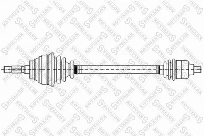 Приводной вал STELLOX 158 1015-SX