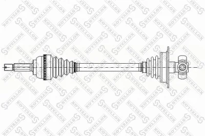 Приводной вал STELLOX 158 1057-SX