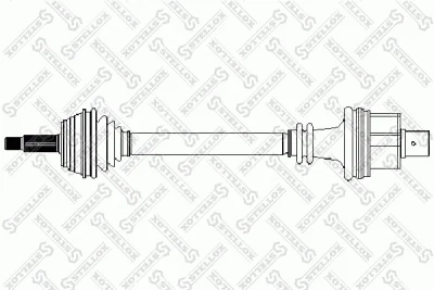 Приводной вал STELLOX 158 1770-SX