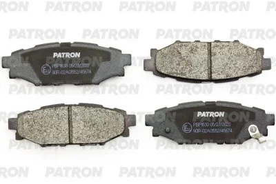 Комплект тормозных колодок, дисковый тормоз PATRON PBP1630