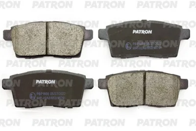 PBP1656 PATRON Комплект тормозных колодок, дисковый тормоз